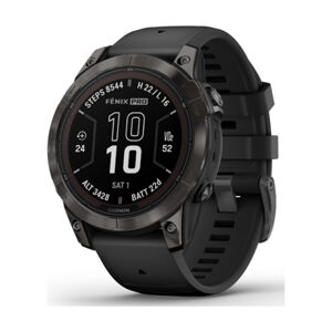 GARMIN smart hodinky - FENIX 7 PRO SAPPHIRE SOLA - čierna