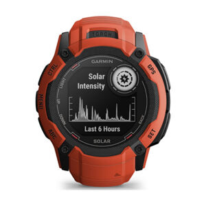 GARMIN smart hodinky - INSTINCT 2X SOLAR - červená