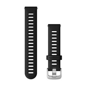 GARMIN remienok - QUICK RELEASE 18 MM - čierna/strieborná