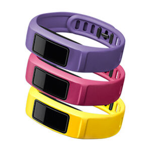 GARMIN remienok - VÍVOFIT 2 - ENERGY  - žltá/ružová/fialová