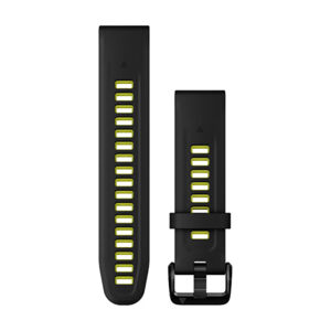 GARMIN remienok - QUICKFIT 20 - čierna/žltá