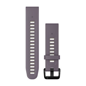 GARMIN remienok - QUICKFIT 20 - fialová/béžová