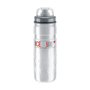 ELITE Cyklistická fľaša na vodu - ICE FLY MTB 500 ml - transparentná
