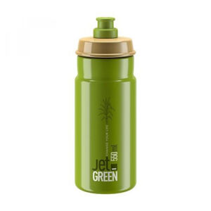 ELITE Cyklistická fľaša na vodu - JET GREEN 550 ml - zelená