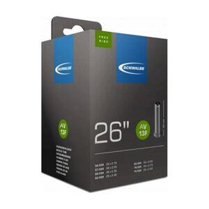 SCHWALBE duša - AV13F 26x2.10/3.00 40mm - čierna