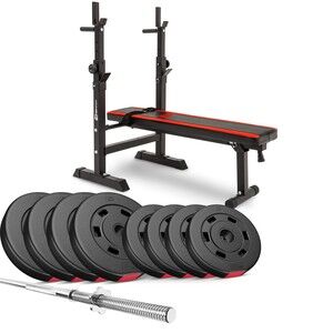 Sada Premium 39kg s lavicou HS-1080