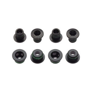 SRAM CRANK CHAINRING BOLT KIT 4X2 - čierna