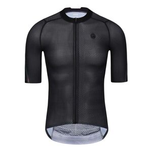 MONTON Cyklistický dres s krátkym rukávom - PRO CARBONFIBER - čierna XL