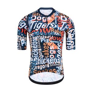 MONTON Cyklistický dres s krátkym rukávom - ANIMALZODIAC - viacfarebná XL