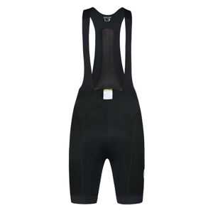 MONTON Cyklistické nohavice krátke s trakmi - SKULL LADY - čierna XS