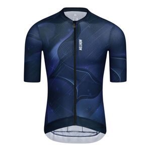 MONTON Cyklistický dres s krátkym rukávom - POLESTAR - modrá