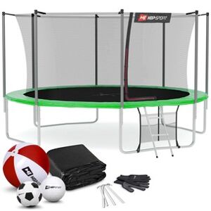 Trampolína Hop-Sport 14ft (427cm)  zelená