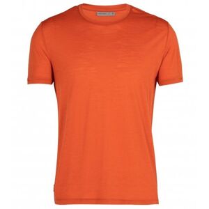 Icebreaker Pán. tričko Spector SS Crew Farba: oranžová, Veľkosť: XL