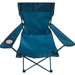 McKINLEY Skladacia stolička s opierkami Camp Chair 200 I Farba: Modrá, Veľkosť: 0