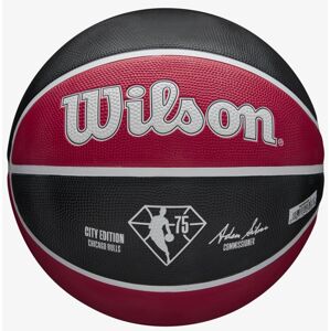 Wilson Basketbalová lopta NBA Team City Farba: čierna / červená, Veľkosť: 007