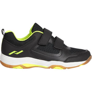 Det. halová obuv 2 Velcro PRO TOUCH Rebe Farba: čierna, Veľkosť: 28