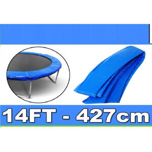 Kryt na pružiny trampolíny RAMIZ 14FT – modrý