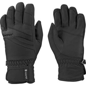 ZIENER Jr. lyžiarske rukavice Kasberg, GoreTex Farba: čierna, Veľkosť: 50