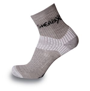 SherpaX Dosp. ponožky Apasox Misti-Chani Farba: Svetlošedá, Veľkosť: 35