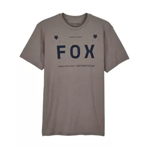 FOX Cyklistické tričko s krátkym rukávom - AVIATION PREM - šedá XL