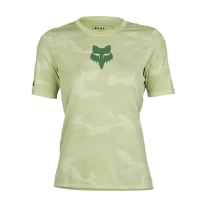 FOX Cyklistický dres s krátkym rukávom - RANGER TRU DRI W - svetlo zelená S