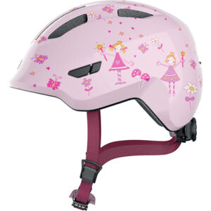 ABUS Cyklistická prilba Smiley 3.0 Farba: Ružová, Veľkosť: 45
