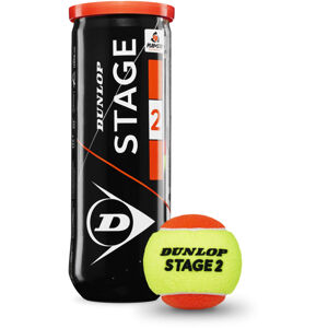 Dunlop Stage 2 Tenisová loptička Farba: žltá, Veľkosť: 3