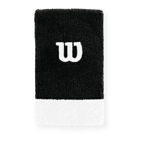 Wilson Tenisové potítko Extra Wide Wrist Farba: čierna / biela, Veľkosť: 0