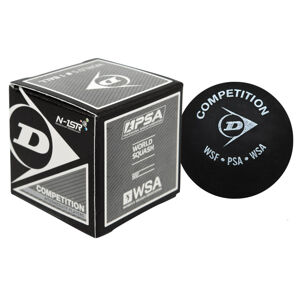 Dunlop Competition Squashová loptička Farba: čierna, Veľkosť: 0