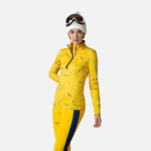 JCC Dám. lyžiarske tričko W Booster 1/2 Farba: žltá, Veľkosť: L