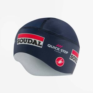 CASTELLI Cyklistická čiapka - SOUDAL QUICK-STEP 23 - modrá UNI