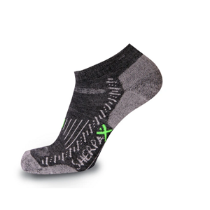 SHERPAX Apasox Dosp. ponožky Elbrus low Farba: Antracit, Veľkosť: 35