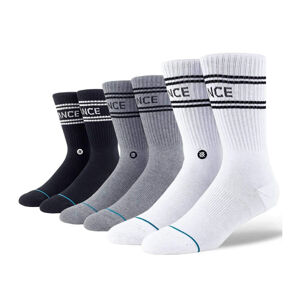 Stance Dosp. ponožky Basic 3 Pack Farba: Biela-sivá-čierna, Veľkosť: M
