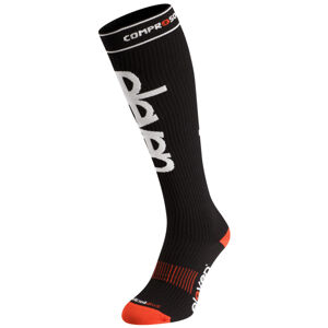 Eleven compression socks stripe Farba: čierna, Veľkosť: XL