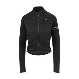 AGU Cyklistická zateplená bunda - DEEP WINTER HEATED W - čierna M
