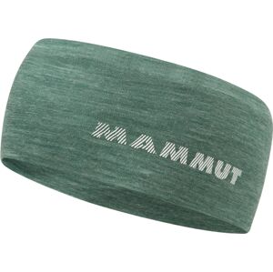 MAMMUT Tree Wool Čelenka Headband Farba: Zelená, Veľkosť: 0