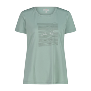 CMP Dám. tričko Woman T-Shirt, krátky ru Farba: Svetlozelená, Veľkosť: 42