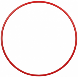 Energetics Gym-Reifen kruh Farba: červená, Veľkosť: 70
