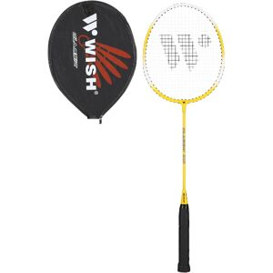 Bedmintonová raketa WISH Alumtec 215 - žltá