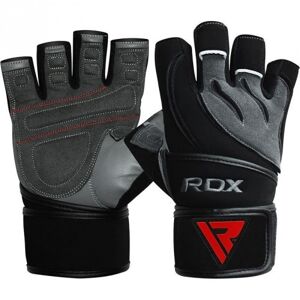 Kožené fitness rukavice RDX WGM-L4G+ Veľkosť: XL