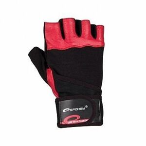 Fitness rukavice Spokey GANT - červené Veľkosť rukavíc: XL