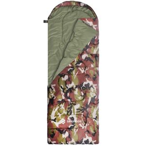SPRINGOS Kempingový  spací vak 210x73 cm teplý camo CS0041