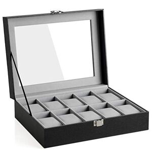 Box na hodinky SONGMICS JWB010BK