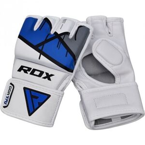 Rukavice RDX T7 Ego MMA Grappling - modré Veľkosť: M