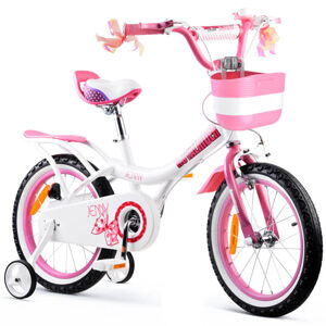 RoyalBaby Dievčenský bicykel Royal Baby Bicycle JENNY 16" RB16G-4 - ružový