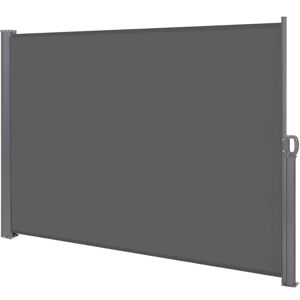 Bočná markíza 160 x 250 cm SPRINGOS AW0001 - tmavosivá