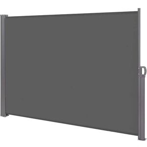 Bočná markíza 200 x 300 cm SPRINGOS AW0009 - tmavosivá