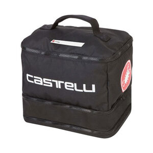 CASTELLI Cyklistická taška - RACE RAIN - čierna