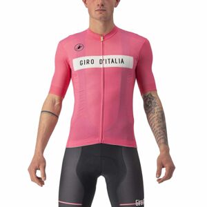 CASTELLI Cyklistický dres s krátkym rukávom - GIRO D'ITALIA 2024 - ružová XL