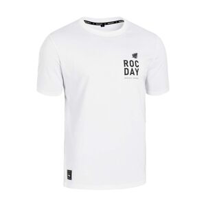 ROCDAY Cyklistické tričko s krátkym rukávom - PINE - biela S